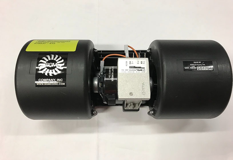 REV Fire Group 678537-012 Double Wheel Blower Motor