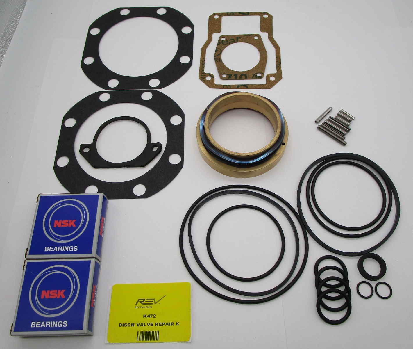 Waterous K472 Discharge Valve Repair Kit 3.5" Std